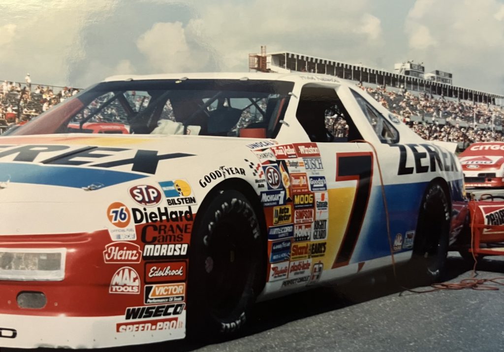 Alan Kulwicki on Pit Road at Pocono Raceway